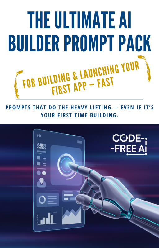 The AI App Builder Checklist E-book Cover